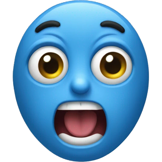Weezert blue emoji