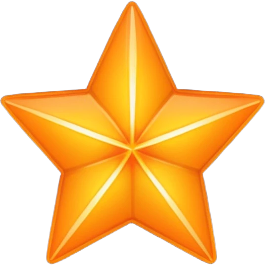 orange star emoji