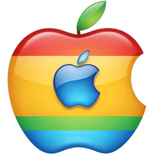necesito que me generes un emoji al estilo de apple pero un logo de lm ...