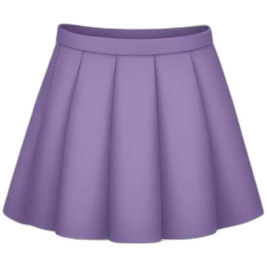 skirt emoji
