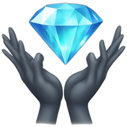 Diamond hands emoji