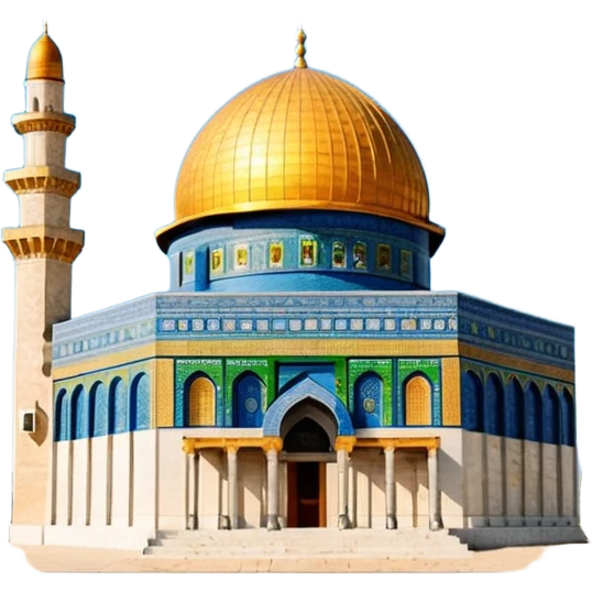 Dome of the rock, Palestine emoji