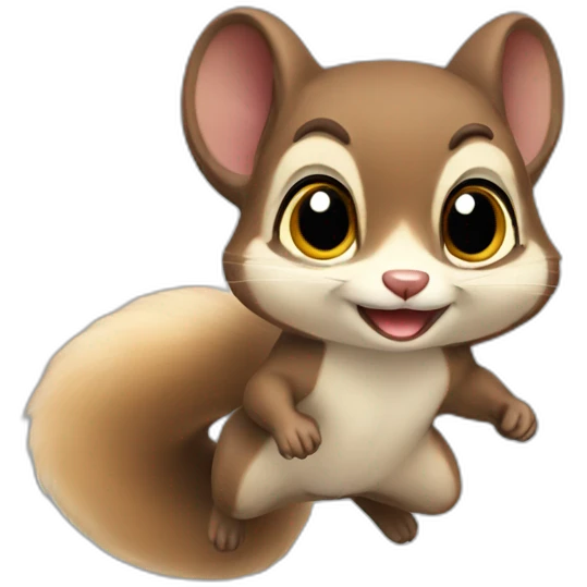 flying squirrel emoji