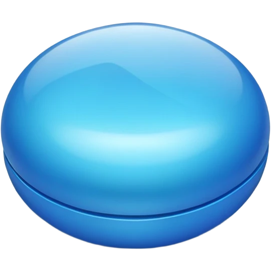 Blue m 30 pill emoji