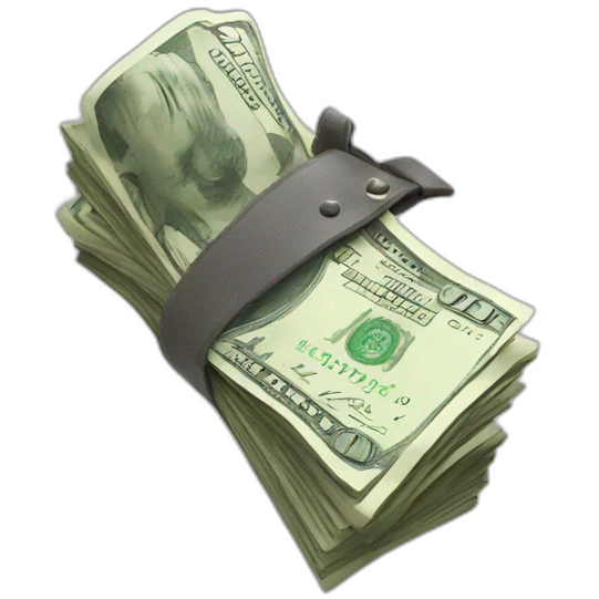 Money slash emoji