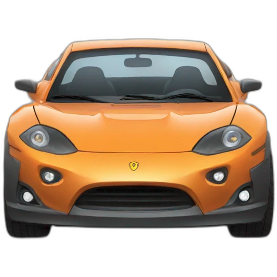 thunder car emoji
