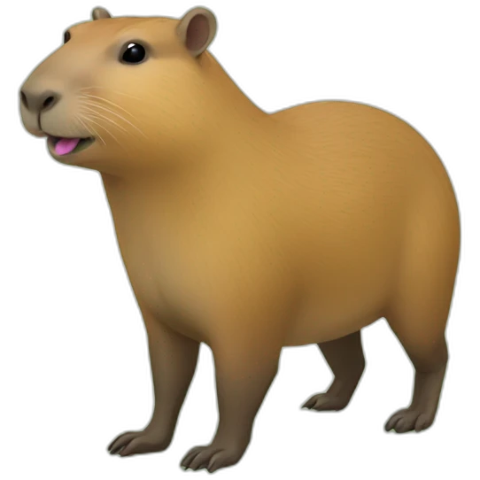 Capybara emoji