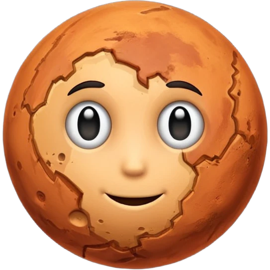 Planet mars  emoji