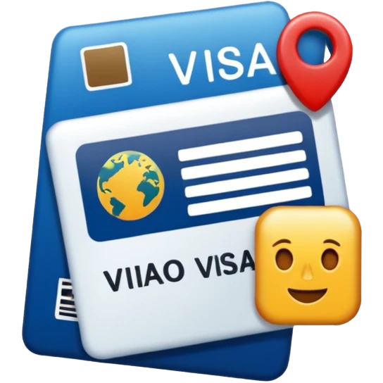 visa de turista emoji