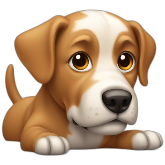 dog-pooping emoji