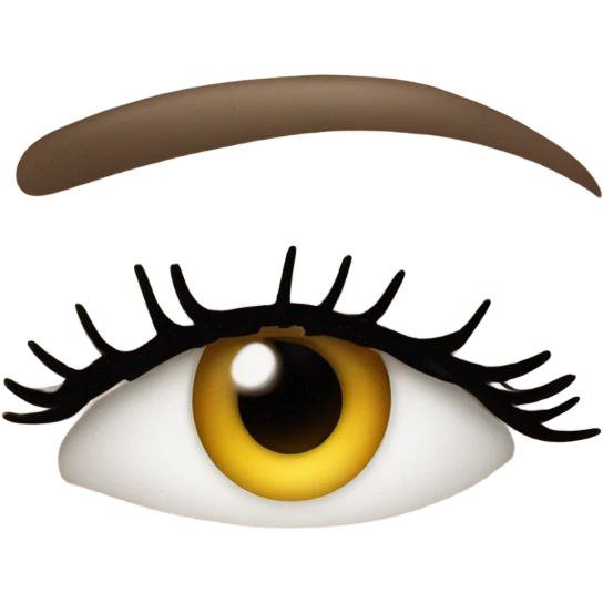 eyelash emoji