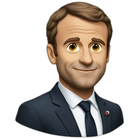Emanuel Macron emoji