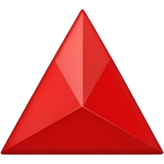 red triangle emoji