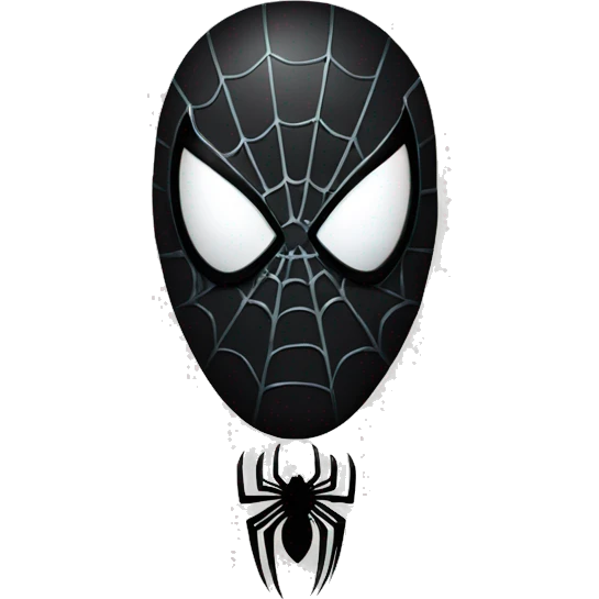 symbiote spiderman emoji