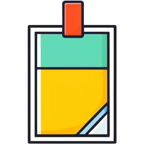 White rectangle  emoji