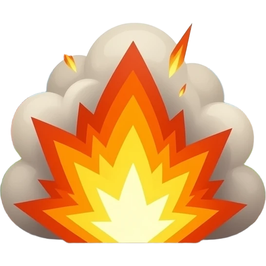 Explosion emoji