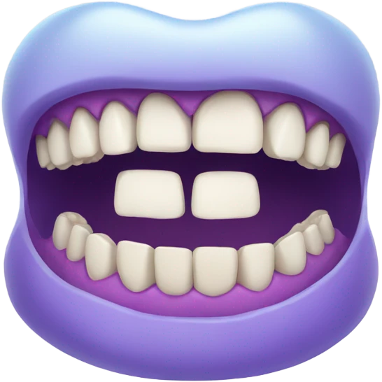 Teeth teeth emoji