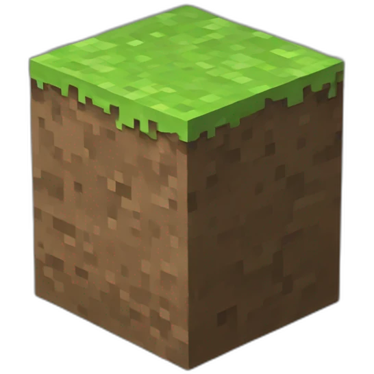 minecraft dirt block emoji