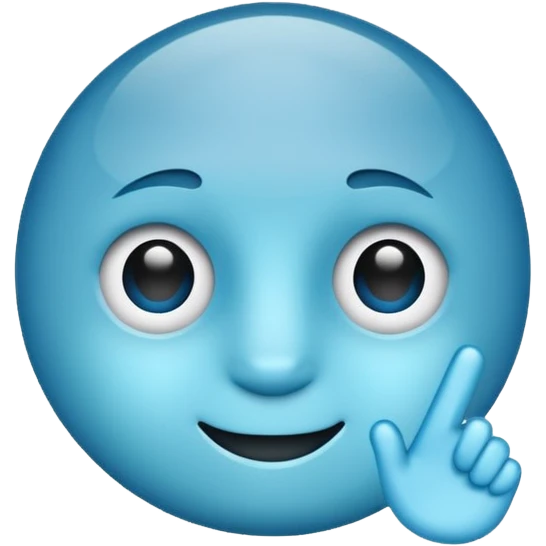 Blue tick  emoji