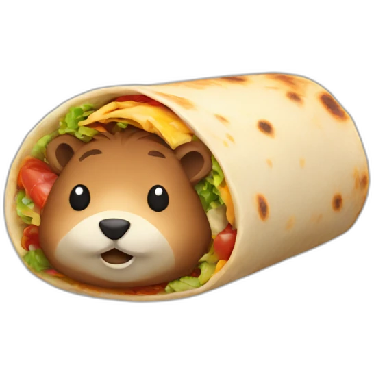 Beaver Burrito emoji