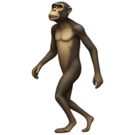 Dinopithecus walking emoji
