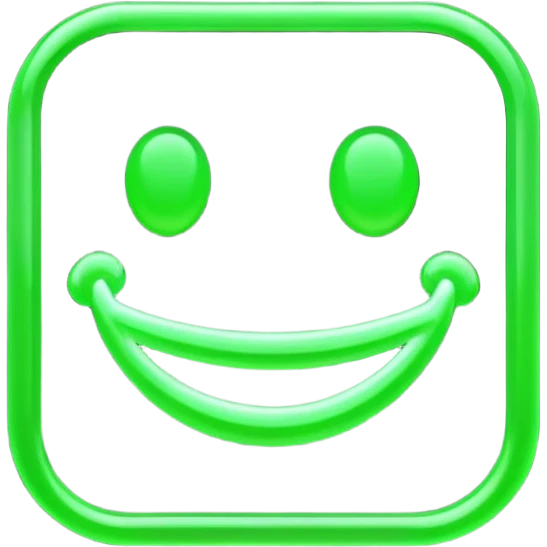 neon computer code script emoji