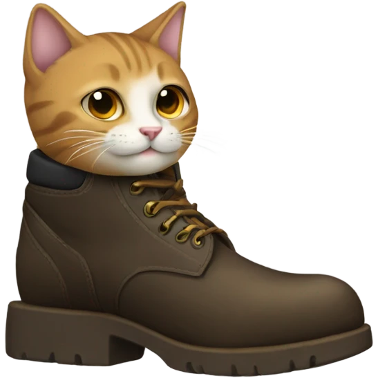 Gato con botas emoji