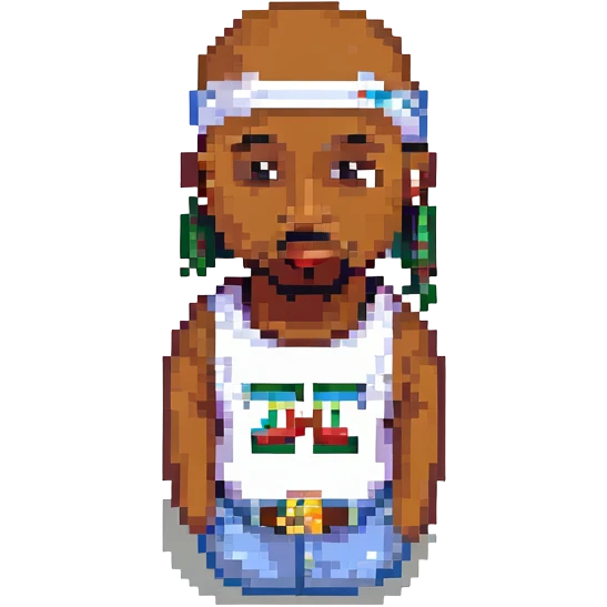 репер 2Pac, no background emoji