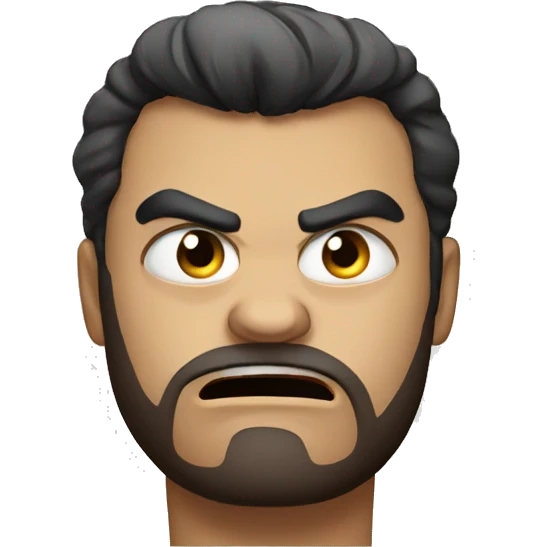 Angry emoji