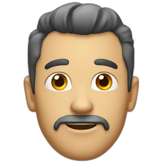 Forkhead man emoji