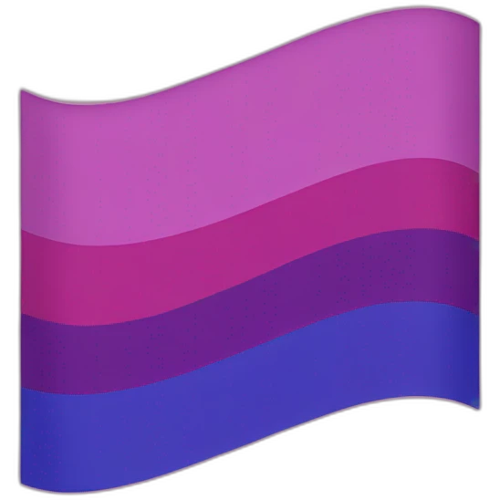 Bisexual flag emoji
