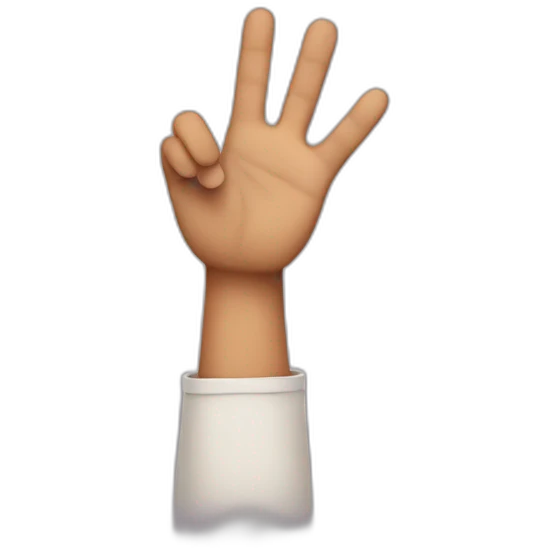 Hello one hand up boy emoji  emoji