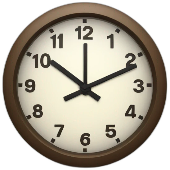 clock emoji