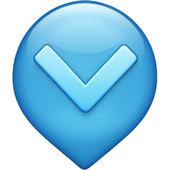 Centang biru emoji