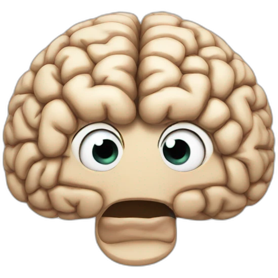 Brain IQ emoji