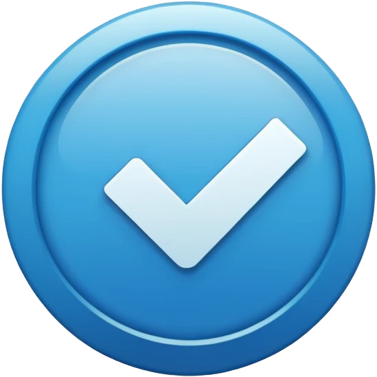 Instagram blue tick mark emoji
