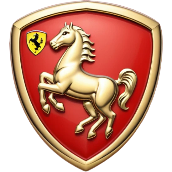 Real Ferrari badge emoji