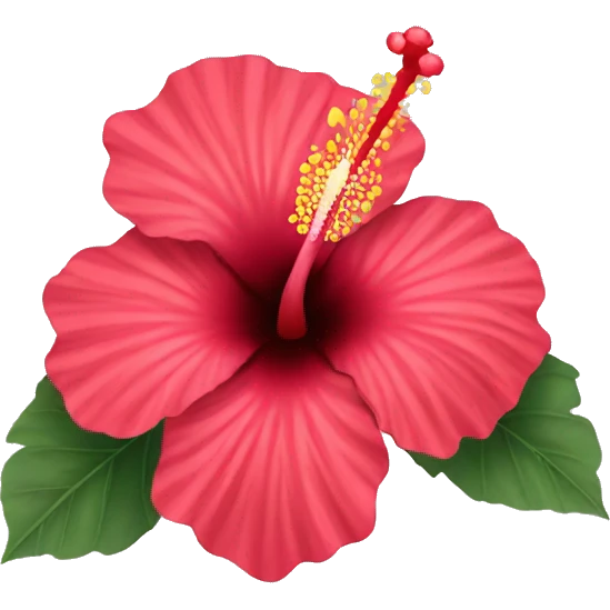 hibiscus  emoji