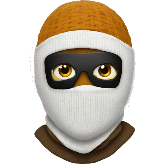 ski mask emoji