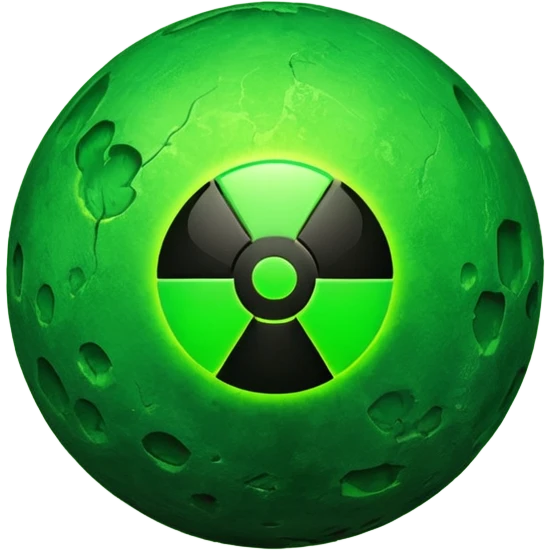 Radioactive emoji
