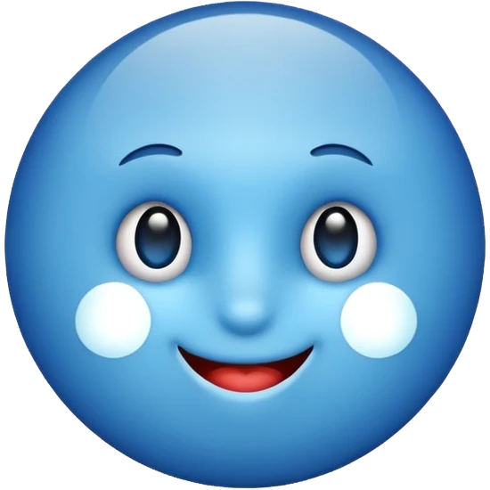 Blue Tick emoji