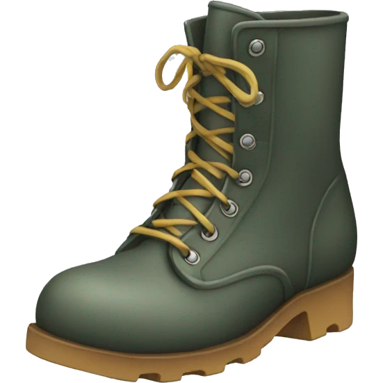 Gum boot emoji