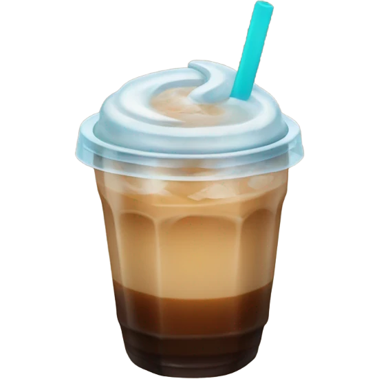 Iced coffee  emoji