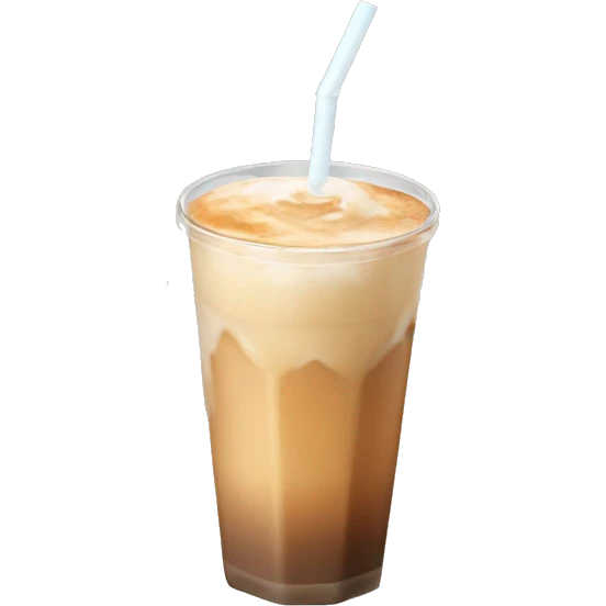 iced chai tea latte emoji