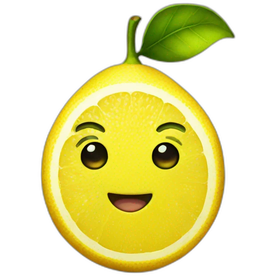 Lemon emoji