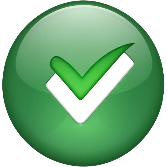 Check mark emoji