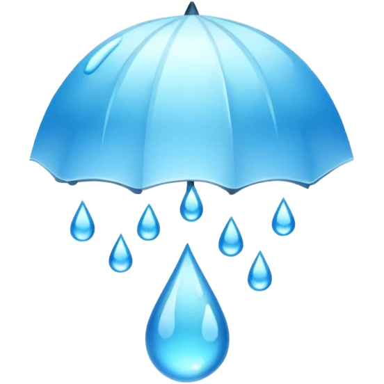 Crying Rain emoji