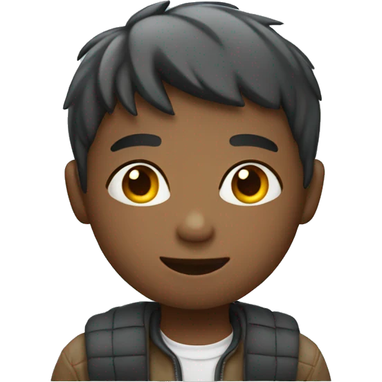 boy with macbook emoji