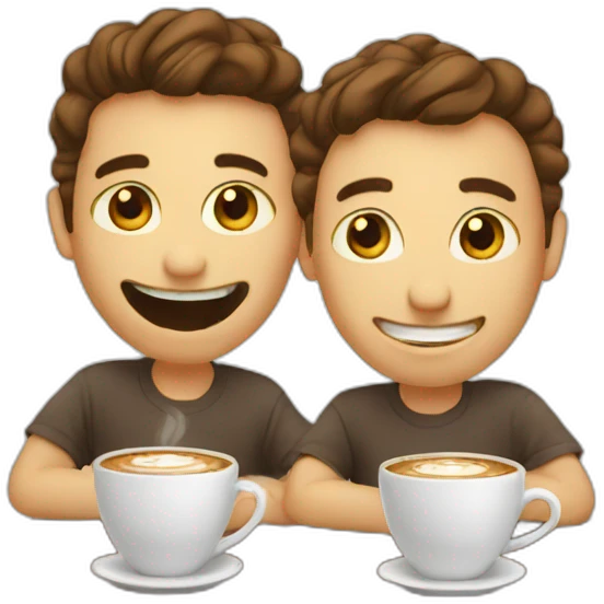 Three coffe emoji