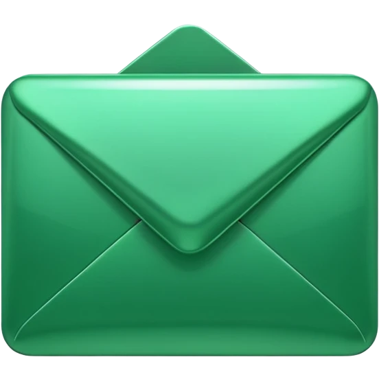 green mail icon emoji
